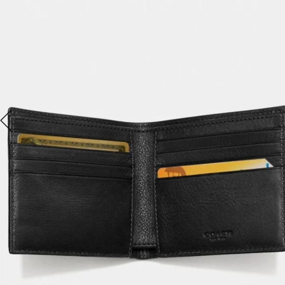 NWT Coach Men's Billfold Wallet - Picture 2 of 2